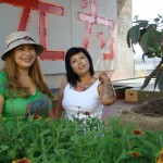 Garden World Report host Shirley Bovshow and guest, Adriana Martinez of Anarchy Garden