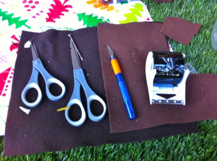 Scissors and Cutting Blade for self watering soda bottle planters