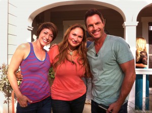 Home-and-Family-Show-Guest Garden-Expert-Shirley-Bovshow with Host-Paige-Davis-Mark_Steines